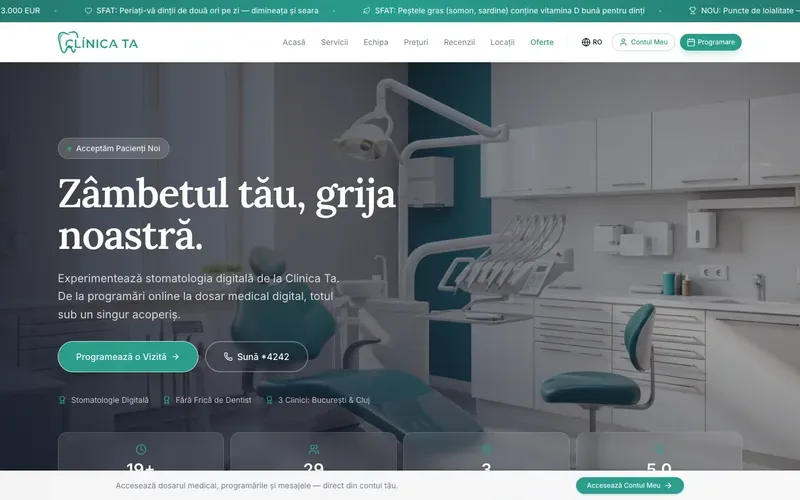 AppDental - captură de ecran